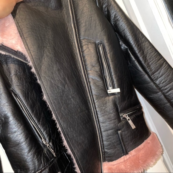 JouJou Leather Faux Fur Jacket - Picture 7 of 7